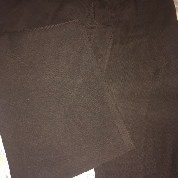 Chocolate brown tailored trousers - Picture 3 of 5